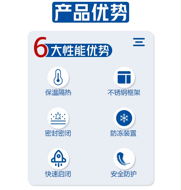 保溫快速門 保溫快速門