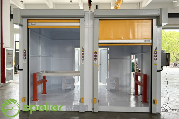 快速卷簾門可以安裝在可移動(dòng)板房嗎？答案是當(dāng)然可以的